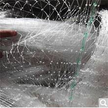 苏茂 果园果树葡萄网樱桃防鸟网蜻蜓网 透明尼龙网 防护鱼塘泥鳅养殖网 宽3米 2.5网眼