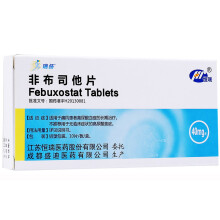 【非布司他片 江苏恒瑞 40mg 10T 1板和风定宁