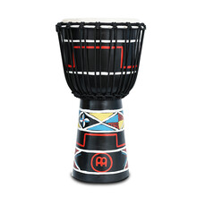 麦尔MEINL 非洲鼓 HDJ系列 整木掏空 手工雕刻 进口手鼓 10寸三原色-HDJ2