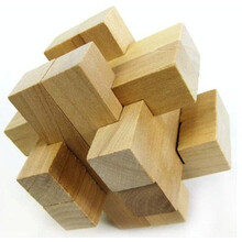 玩具扣解锁儿童礼物小学生孔明锁鲁班锁木制休闲娱乐 笼中取宝