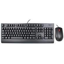 联想（lenovo） 有线键盘 鼠标套装 笔记本台式电脑 家用 办公键鼠套 SK8827+EMS537有线键USB鼠套装