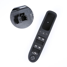 正炫 适配标致307汽车玻璃升降器开关总成标志307左前电动车窗开关按钮 老款 左前开关 电折