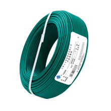 上上电缆 WDZA-BYJ-450/750V-4低烟无卤阻燃电线 绿色 100米【按需生产 交货期20天】