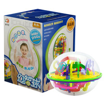 爱可优幻智球立体迷宫球100关299关带手柄创意玩具球 299关幻智球