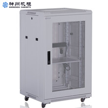 神州机柜 T9.6618网络机柜 18U1米机柜网门19英寸网络机柜 白色定制款3-5天发货 600*600*1000