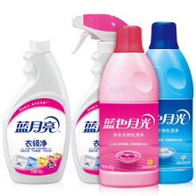 蓝月亮 白色衣物色渍净 漂白剂1.2kg+衣领去污衣领净1kg组合套装