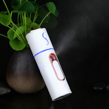 冷喷补水仪纳米喷雾器便携式蒸脸美容仪面部加湿充电宝洁面仪 大水箱 冷喷 便携手持保湿毛孔清洁器 白色