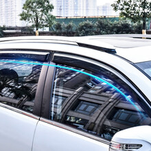 骁雄 长城哈弗WEY汽车专用车窗雨眉挡雨板晴雨档哈佛车门档雨条车身装饰条汽车改装 哈弗H7