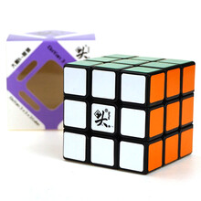 DaYan大雁 三阶魔方 展翅三阶 57mm 腾云磁力版 腾云二阶 孤鸿增强版轮回比赛魔方 展翅魔方 大雁展翅三阶黑色