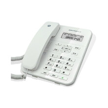 摩托罗拉（Motorola）电话机家用固定座机办公室有线电话机 CT202白色