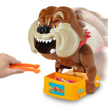 克雷格（KELEIGE） 克雷格 咬手指鲨鱼鳄鱼咬人发声创意整蛊儿童小心恶犬抖音同款减压玩具解压神器 咬人恶犬-发声