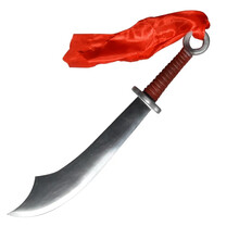 酷维漫 红军大刀玩具 节日表演抗日电影红色舞台剧红军刀兵器道具 儿童仿真安全玩具砍刀 男孩玩具