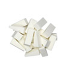 QVS 【屈臣氏】美容工具系列 修眉 粉扑 睫毛夹 眉夹  海绵  化妆海绵美妆彩妆蛋新旧包装随机发 三角形粉扑20个10-1078