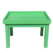 loveforever实木沙盘桌儿童玩沙桌游戏桌太空玩具桌子玩沙积木儿童理疗桌 彩色60*80*55【刷水性漆】