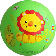 费雪(Fisher Price) 玩具球 宝宝小皮球拍拍球22cm（绿色 赠送打气筒）F0516H2