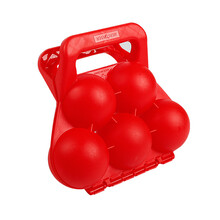 儿童玩雪玩具夹雪器雪球打雪仗堆雪人夹挖沙滩桶铲子耙子工具雪球勺/夹雪器夹雪球器 大号5球夹