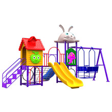 loveforever幼儿园室外滑梯小博士大型儿童游乐设备滑滑梯儿童滑梯秋千组合 D7