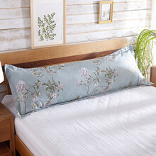 艾梦家纺 双人长枕套 双人枕套情侣长枕头套 枕头枕套套装 梦落花香 48*120厘米一只装不含芯