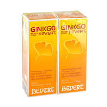 德国原装产品ginkgo biloba金纳多hevert银杏叶精华提取物提高记忆能力 金纳多200ml滴剂 德国直邮原装进口