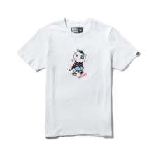 【亚洲艺术家系列】Vans/范斯夏季白色男款短袖T恤|VN0A3DDQWHT VN0A3DDQWHT/白色 L
