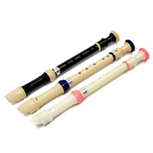 奇宝居6孔竖笛 儿童笛子初学乐器 六孔竖笛学生笛 奇美6孔粉色+教材书