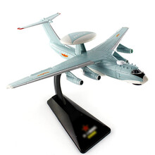 凯迪威合金1:72飞鲨中国航母舰载机歼15飞机模型军事战斗机金属 空警2000预警机