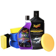 3M 新车蜡 保护上光 汽车保养蜡 液体蜡清洗打蜡套装