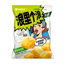 超市	Orion 好丽友 休闲零食 网红零食 四层 薯片 浪里个浪玉米浓汤味125g/袋（新老包装随机发货）