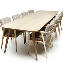 北欧实木办公桌长方形实木会议桌长桌简约现代洽谈桌大桌子培训桌工作台 颜色。尺寸可定制