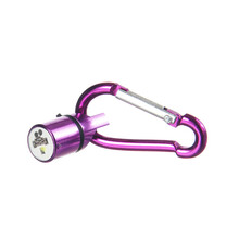 LED宠物狗狗夜间防走失七彩发光灯金毛哈士奇狗吊坠饰品闪光灯猫咪安全闪光灯 紫色