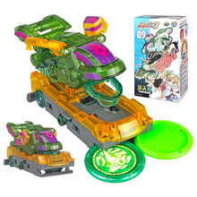 奥迪双钻（AULDEY）爆裂飞车3玩具儿童变形玩具车2暴裂合体对战套装 【合体夺晶系列】涛天海