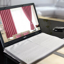 绿菲尔防辐射笔记本键盘罩银纤维电脑罩防辐射罩 银灰色 笔记本均码