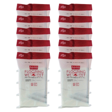 康多多 HANA干巾 日本山崎免手洗静电除尘纸一次性平板拖把吸尘纸家用无纺布擦木地板纸巾吸毛发灰尘 湿巾10包