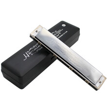 SUZUKI铃木日本原装进口SU-21W哈明升级款复音口琴C调高级演奏用SU21W合成树脂琴格 #A(降B)调