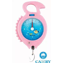 香山 电子称BTZ02便携式弹簧秤 手提电子秤 手提秤手提称电子称行李秤快递称 粉色