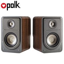 普乐之声（polk）Signature系列 S15 音响 音箱 家庭影院 环绕音响 书架式音箱 一对 棕桃木色
