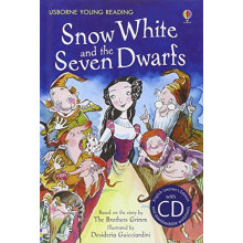 白雪公主和七个小矮人 Snow White And The Seven Dwarfs + Cd Usborne英文原版