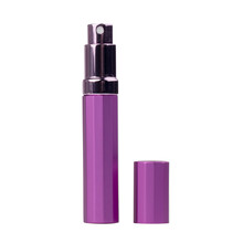 ilbu 高端香水分装瓶便携补水喷细雾空瓶子化妆品玻璃内胆旅行喷雾瓶细雾瓶电化铝便携玻璃 十二菱形/紫色/8ml