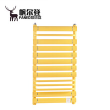 帆尔登  暖气片铜铝复合毛巾架家用经典卫浴20年质保铜铝背篓扁管 黄色 铜铝背篓扁管黄色 400mm*800mm