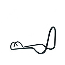 中硅 温室大棚配件小棚钢丝夹白色镀锌压顶簧钢丝夹大棚园艺设备 20*20黑色(四分管）100个