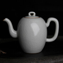 【台湾茶具陈明谦大师纯手工志野宝相花柴烧有