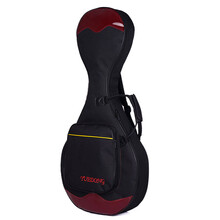 buluolang 加厚牛津布中阮包 面料中阮袋 民乐箱包 中阮 乐器琴包 手提 双背包 阮套 黑色