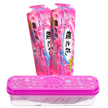 樱之花防潮盒抽屉衣柜除湿剂干燥剂室内除湿剂干燥盒防霉防潮衣橱吸湿剂除潮剂长方形淡雅花香 180g *2盒