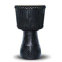 德国MEINL麦尔非洲鼓羊皮非洲女王/曼丁部落成人儿童丽江手鼓 DJFS1-L黑金刚12寸