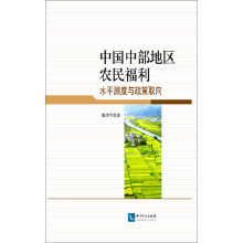 中国中部地区农民福利：水平测度与政策取向