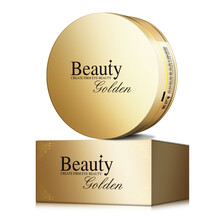 韩纪HanKey韩国二代黄金贵妇眼膜贴淡化黑眼圈眼袋细纹补水保湿补水眼部护理祛鱼尾纹 黄金眼膜60片+螺旋藻眼膜60片