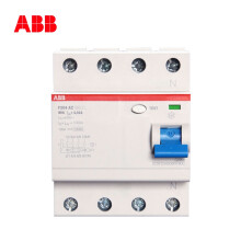 ABB F200系列不带过电流保护的剩余电流保护器；F204 AC-80/0.5