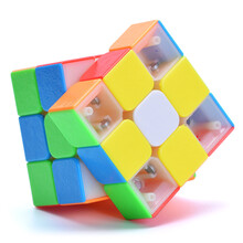 圣手 Mr.M磁先生磁力三阶 专业竞速比赛专用3阶魔方 磨砂面送教程益智玩具 三阶彩色