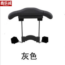 佑臂 车载衣架可伸缩衣服架 车用衣服挂钩衣挂不锈钢汽车座椅凉晾衣架 灰色【核对座椅头靠】 三菱劲炫风迪思帕杰罗劲畅翼神蓝瑟戈蓝君阁欧蓝德