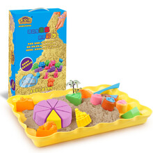 SPACE SAND太空沙套装彩泥超轻粘土 动力彩沙 手工儿童玩具沙子 饼干套装MS-800G
